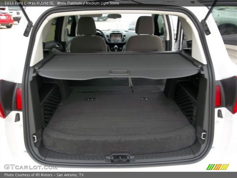 White Platinum / Medium Light Stone 2013 Ford C-Max Hybrid SE