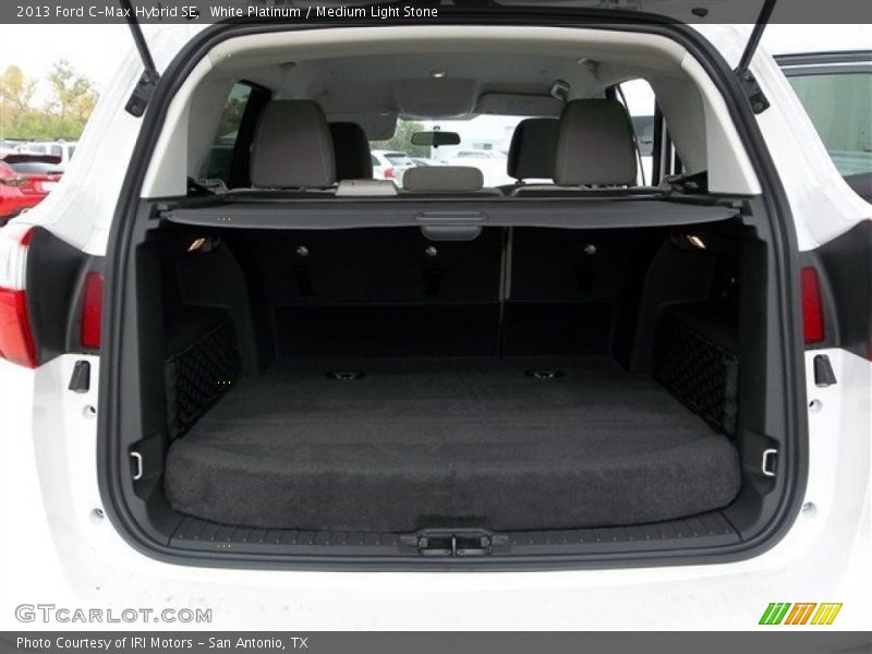 White Platinum / Medium Light Stone 2013 Ford C-Max Hybrid SE