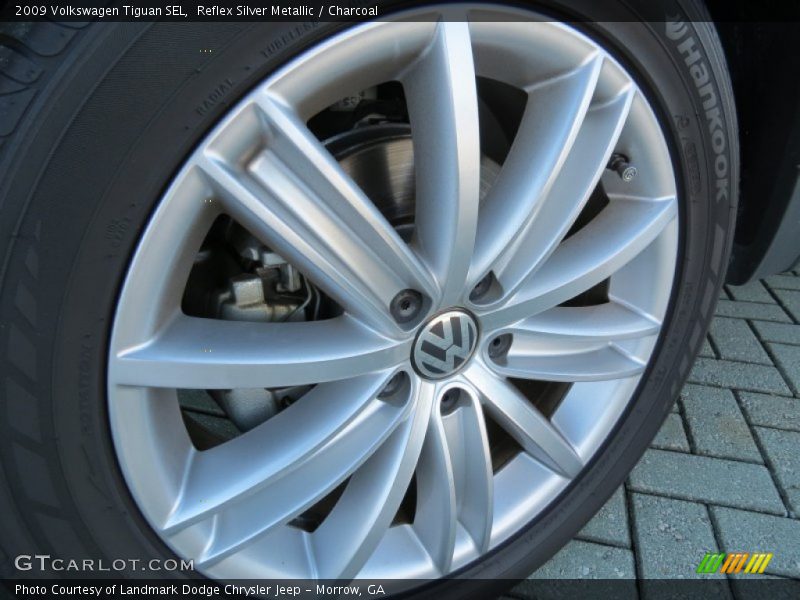 Reflex Silver Metallic / Charcoal 2009 Volkswagen Tiguan SEL