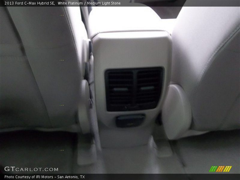 White Platinum / Medium Light Stone 2013 Ford C-Max Hybrid SE