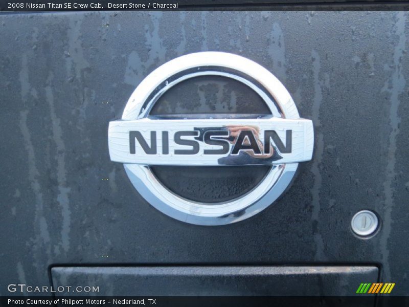 Desert Stone / Charcoal 2008 Nissan Titan SE Crew Cab
