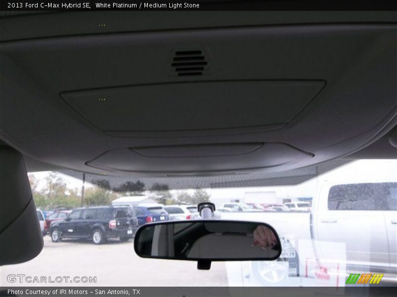 White Platinum / Medium Light Stone 2013 Ford C-Max Hybrid SE