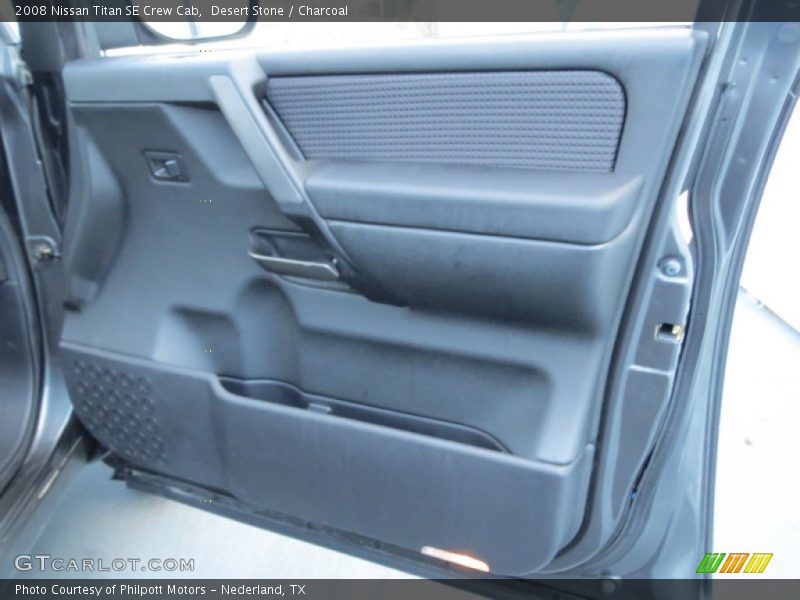 Desert Stone / Charcoal 2008 Nissan Titan SE Crew Cab