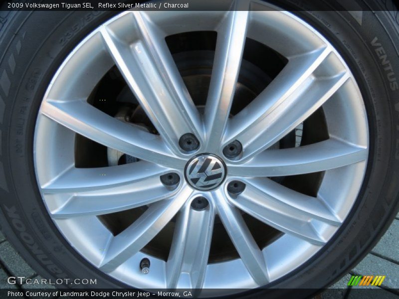 Reflex Silver Metallic / Charcoal 2009 Volkswagen Tiguan SEL
