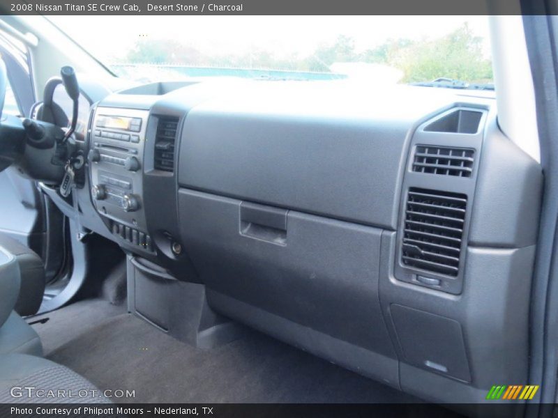 Desert Stone / Charcoal 2008 Nissan Titan SE Crew Cab