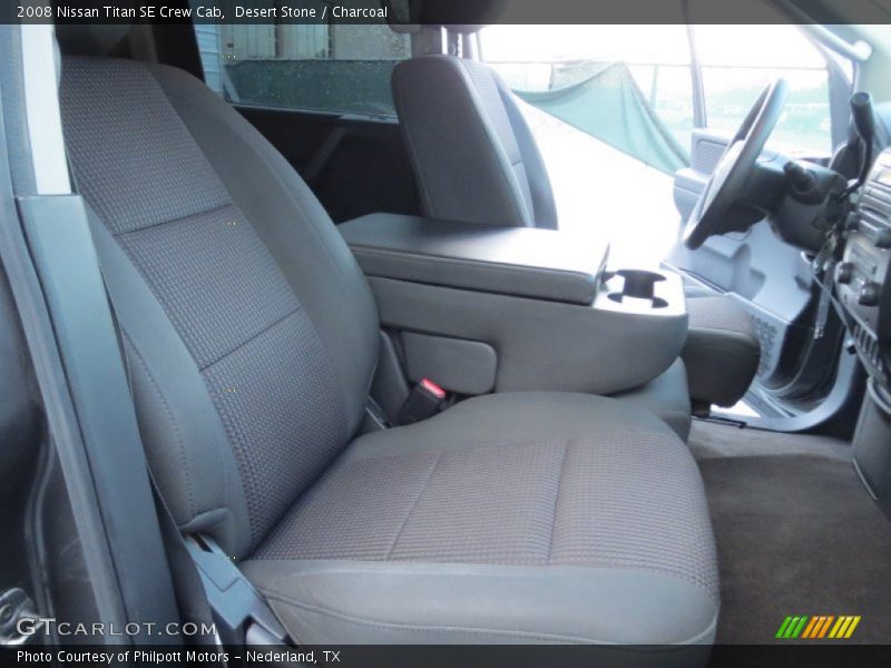 Desert Stone / Charcoal 2008 Nissan Titan SE Crew Cab