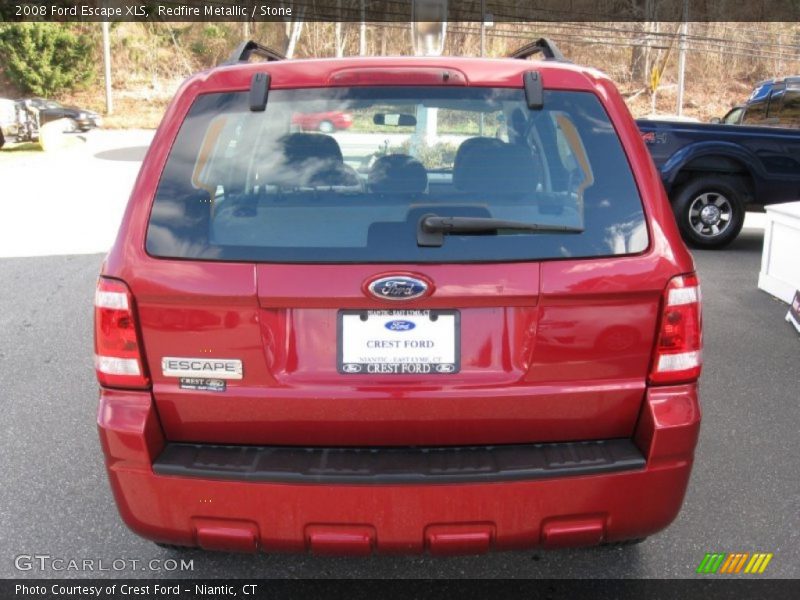 Redfire Metallic / Stone 2008 Ford Escape XLS