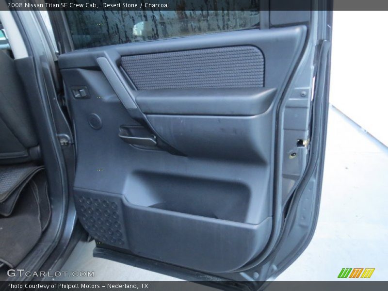 Desert Stone / Charcoal 2008 Nissan Titan SE Crew Cab