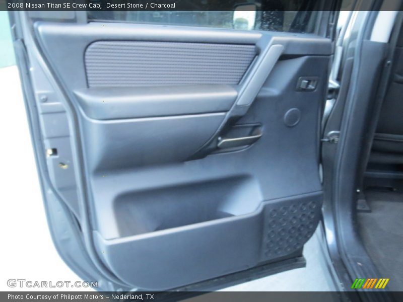 Desert Stone / Charcoal 2008 Nissan Titan SE Crew Cab