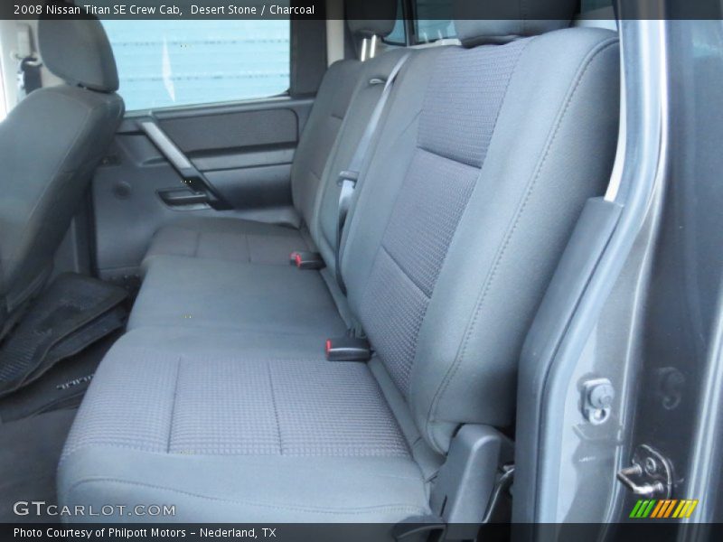 Desert Stone / Charcoal 2008 Nissan Titan SE Crew Cab