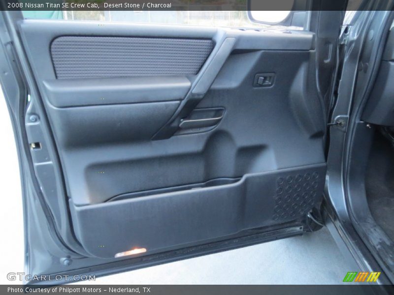Desert Stone / Charcoal 2008 Nissan Titan SE Crew Cab