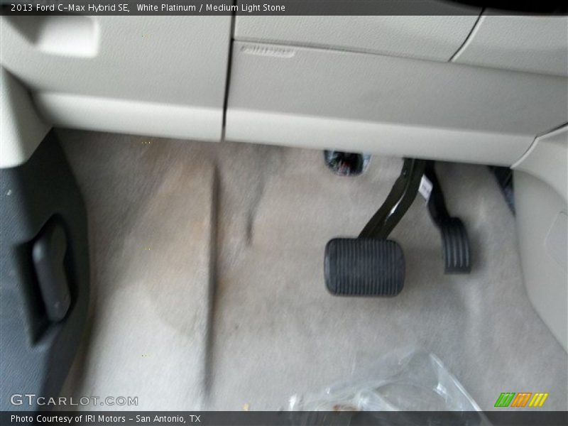 White Platinum / Medium Light Stone 2013 Ford C-Max Hybrid SE