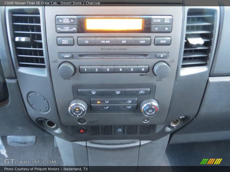 Desert Stone / Charcoal 2008 Nissan Titan SE Crew Cab