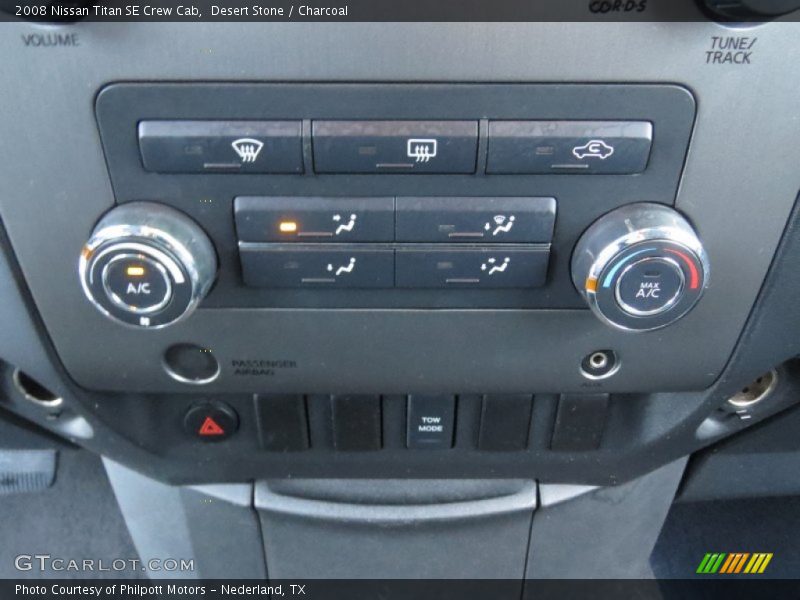 Desert Stone / Charcoal 2008 Nissan Titan SE Crew Cab