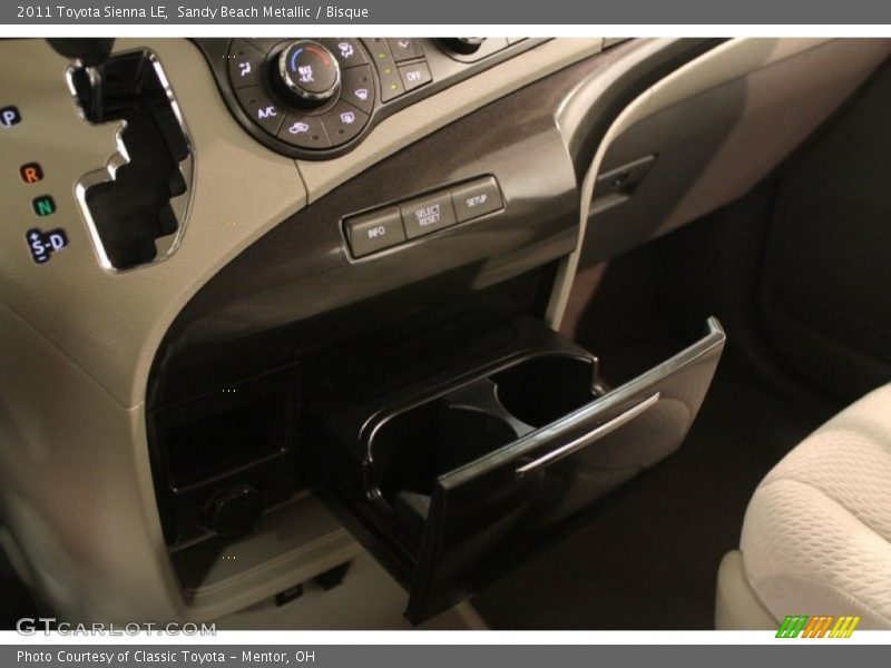 Sandy Beach Metallic / Bisque 2011 Toyota Sienna LE