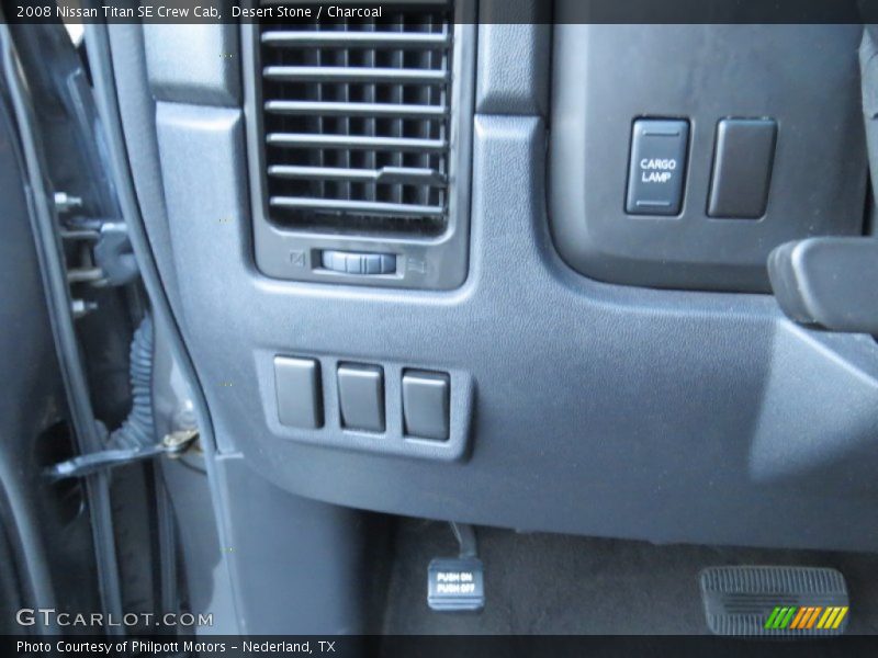 Desert Stone / Charcoal 2008 Nissan Titan SE Crew Cab