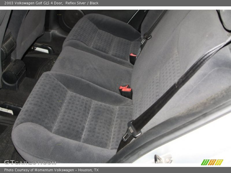 Rear Seat of 2003 Golf GLS 4 Door
