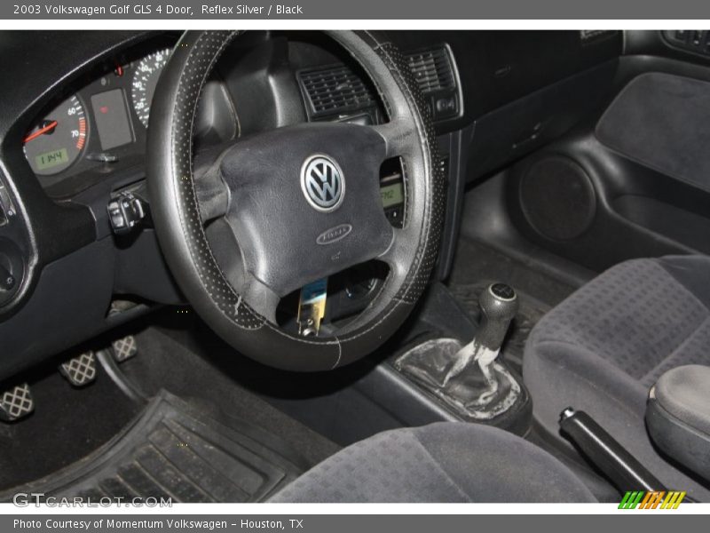  2003 Golf GLS 4 Door Black Interior