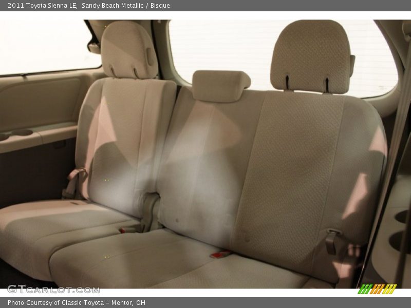 Sandy Beach Metallic / Bisque 2011 Toyota Sienna LE
