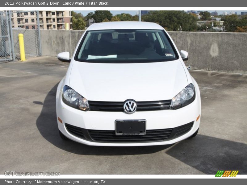 Candy White / Titan Black 2013 Volkswagen Golf 2 Door