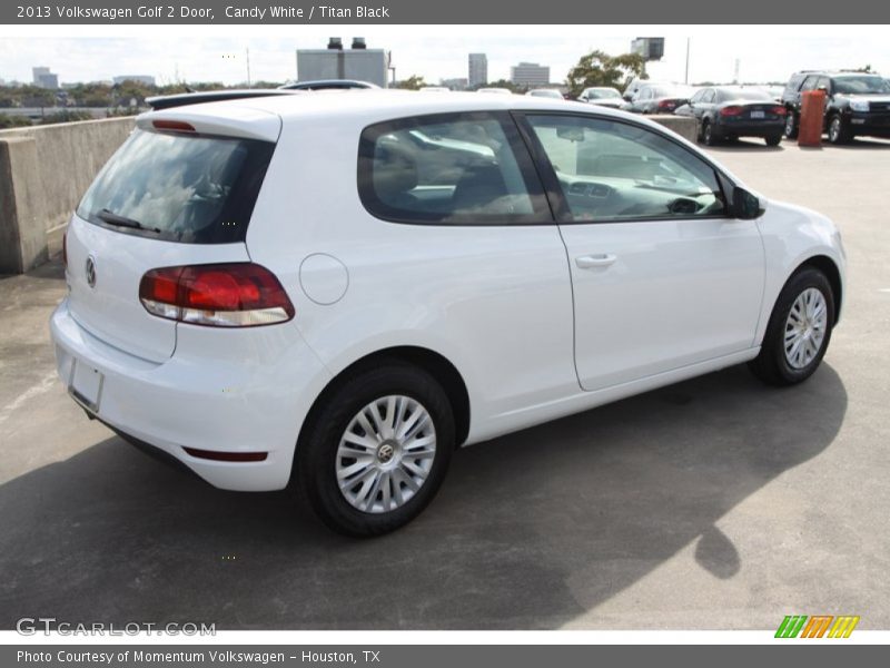 Candy White / Titan Black 2013 Volkswagen Golf 2 Door