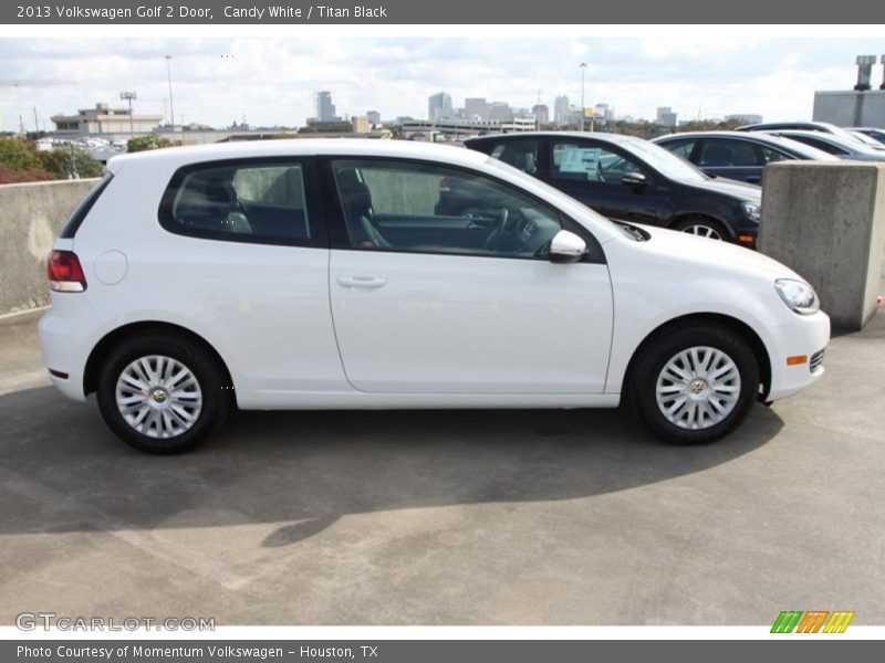 Candy White / Titan Black 2013 Volkswagen Golf 2 Door
