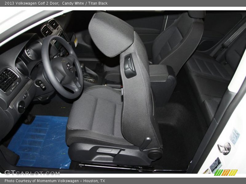  2013 Golf 2 Door Titan Black Interior