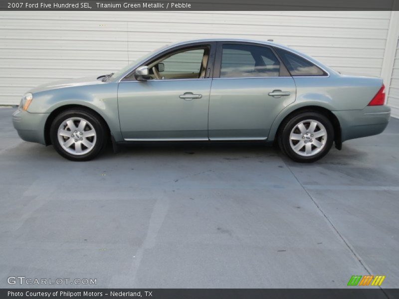  2007 Five Hundred SEL Titanium Green Metallic