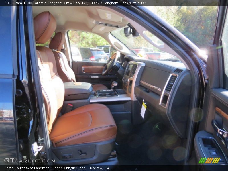 Black / Longhorn Black/Cattle Tan 2013 Ram 1500 Laramie Longhorn Crew Cab 4x4