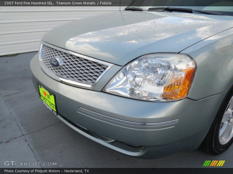 Titanium Green Metallic / Pebble 2007 Ford Five Hundred SEL