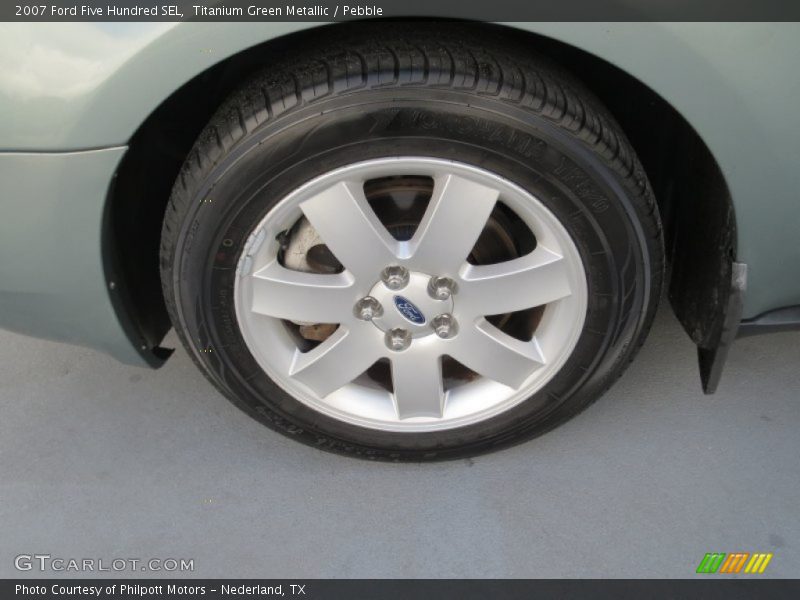 Titanium Green Metallic / Pebble 2007 Ford Five Hundred SEL