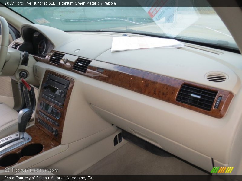 Titanium Green Metallic / Pebble 2007 Ford Five Hundred SEL