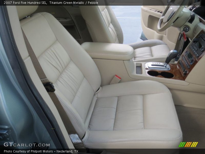 Titanium Green Metallic / Pebble 2007 Ford Five Hundred SEL