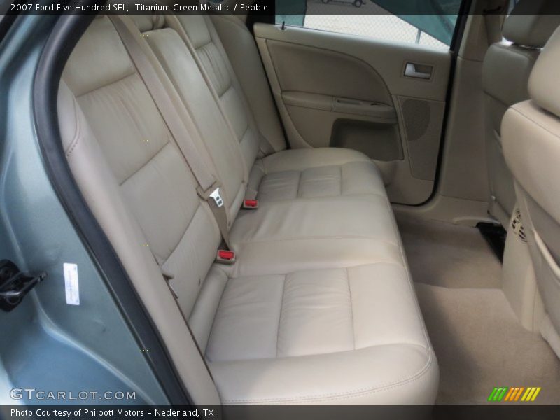 Titanium Green Metallic / Pebble 2007 Ford Five Hundred SEL