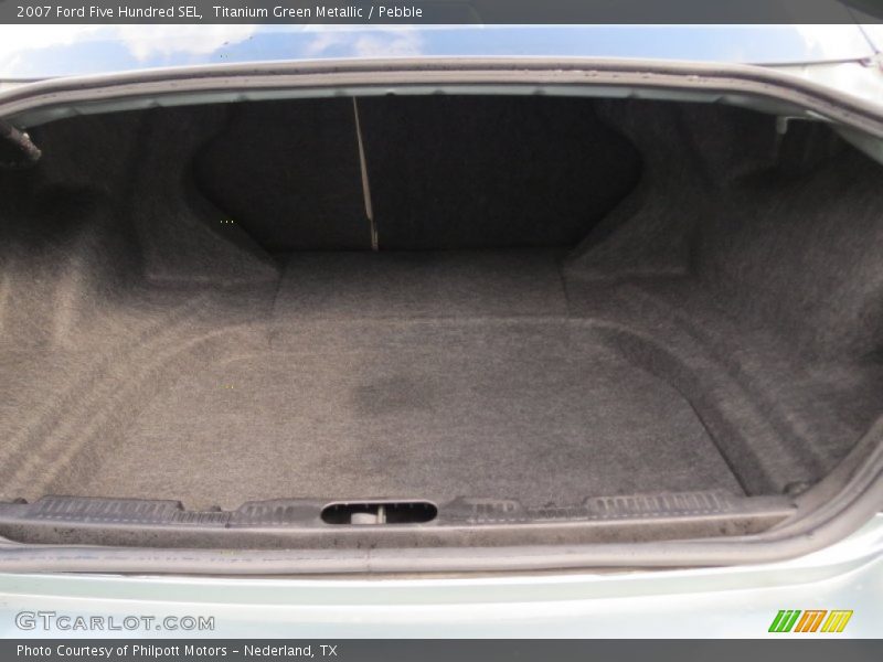 Titanium Green Metallic / Pebble 2007 Ford Five Hundred SEL