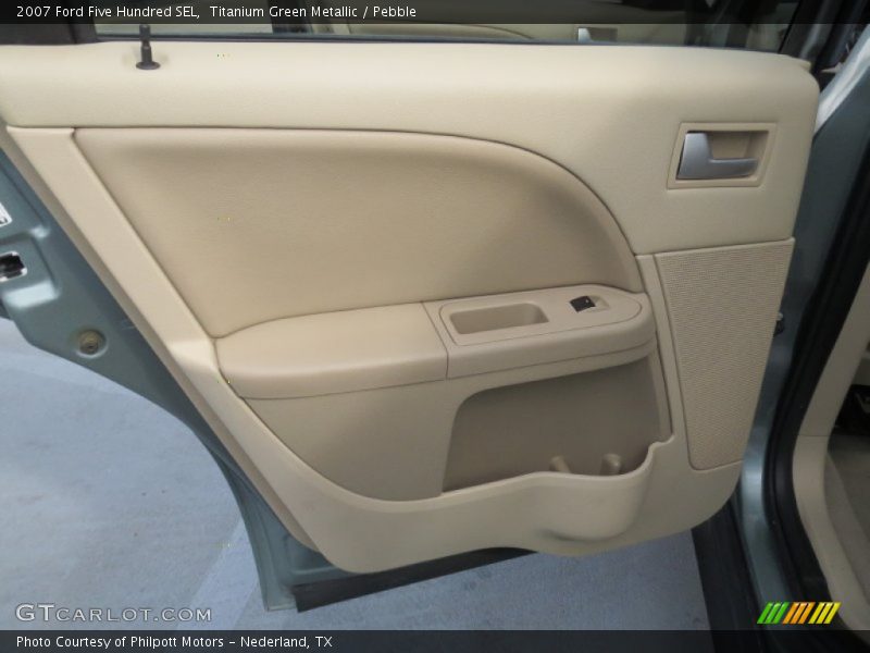 Titanium Green Metallic / Pebble 2007 Ford Five Hundred SEL