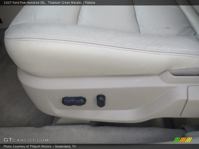 Titanium Green Metallic / Pebble 2007 Ford Five Hundred SEL