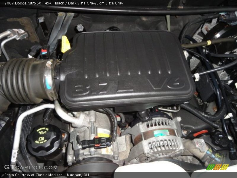 Black / Dark Slate Gray/Light Slate Gray 2007 Dodge Nitro SXT 4x4