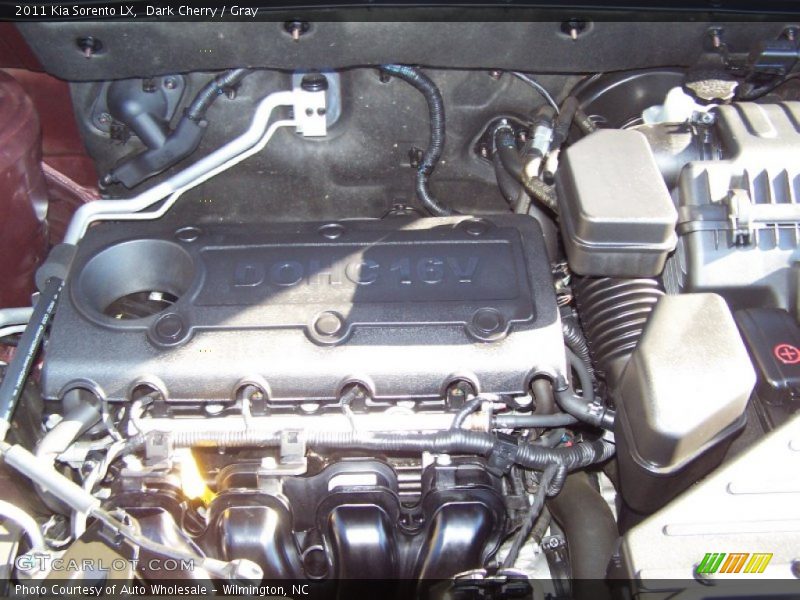 Dark Cherry / Gray 2011 Kia Sorento LX