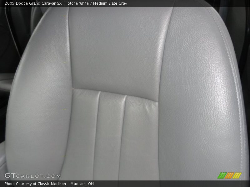 Stone White / Medium Slate Gray 2005 Dodge Grand Caravan SXT