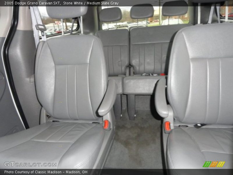 Stone White / Medium Slate Gray 2005 Dodge Grand Caravan SXT