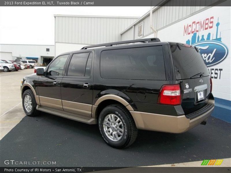 Tuxedo Black / Camel 2013 Ford Expedition EL XLT