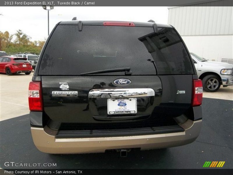 Tuxedo Black / Camel 2013 Ford Expedition EL XLT
