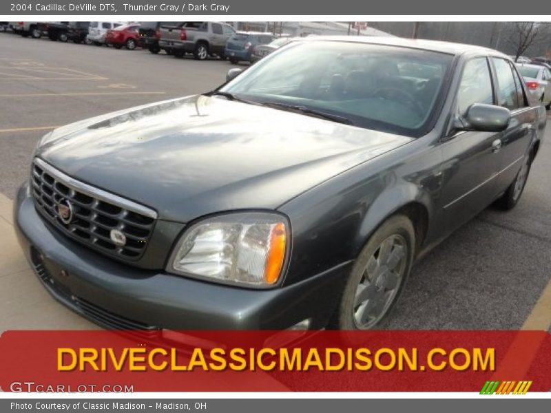 Thunder Gray / Dark Gray 2004 Cadillac DeVille DTS