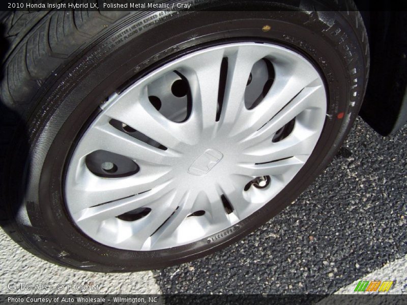 Polished Metal Metallic / Gray 2010 Honda Insight Hybrid LX