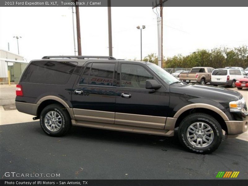 Tuxedo Black / Camel 2013 Ford Expedition EL XLT