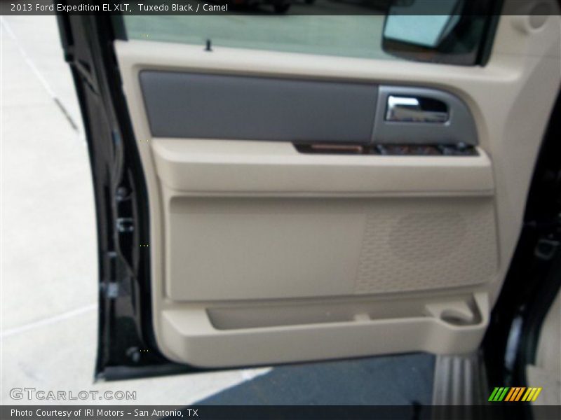 Tuxedo Black / Camel 2013 Ford Expedition EL XLT