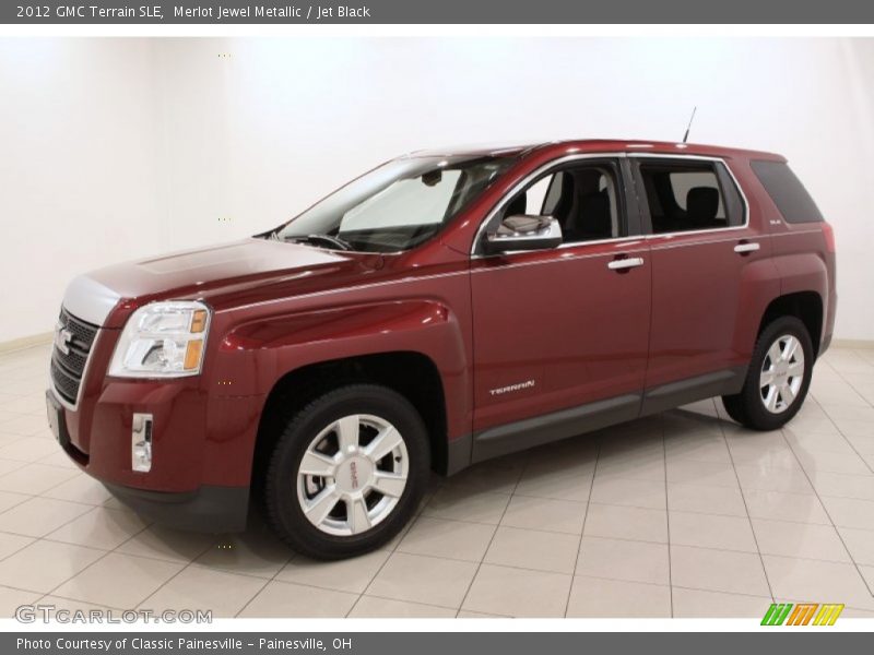 Merlot Jewel Metallic / Jet Black 2012 GMC Terrain SLE