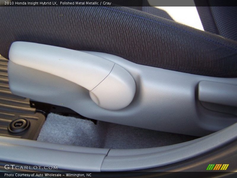 Polished Metal Metallic / Gray 2010 Honda Insight Hybrid LX