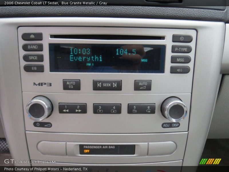 Blue Granite Metallic / Gray 2006 Chevrolet Cobalt LT Sedan